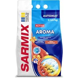 Пральний порошок Sarmix Active Aroma 2.1 кг