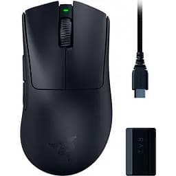Миша Razer DeathAdder V3 Pro w/HyperPolling Wireless Dongle Black (RZ01-04630300-R3WL) [104659]