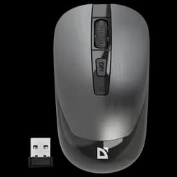 Миша бездротова Defender Wave MM-995 Silent Grey (52993)