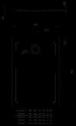Душовий піддон Radaway Doros Plus F 80x120 SDRFP1280-01 - мініатюра 3