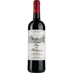 Вино Peri de Maleyran Bordeaux, красное, сухое, 0,75 л