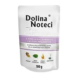 Консерва Dolina Noteci Premium для собак дрібних порід 100 гр (кролик)