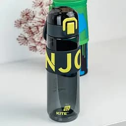 Пляшечка для води Kite Enjoy 680 мл чорно-жовта (K25-1233-1) - мініатюра 5