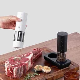 Подрібнювач солі та перцю HuoHou Electric Grinder Set (HU0293) [158285] - мініатюра 5