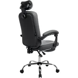 Офісне крісло GT Racer X-8003 Fabric, сіре (X-8003 Gray) - мініатюра 6