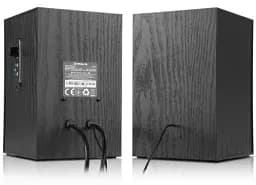 Колонки 2.0 REAL-EL S-235 Black, 2 x 9 Вт, МДФ, живлення від 220V, керування збоку - мініатюра 5