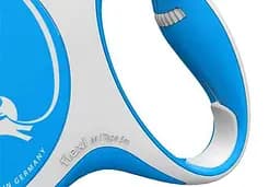 Повідець-рулетка Flexi New Comfort L для собак великих порід стрічка 5 м до 60 кг синій - мініатюра 2