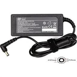 Блок живлення PowerPlant для моніторів LG 220V, 19V 65W 3.42A (6.5*4.4 with pin)