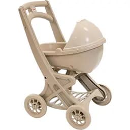 Візок для ляльок з люлькою, Фламінго, 45x33x57 см, 0121/02eco