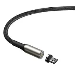 Кабель Baseus Zinc Magnetic Cable USB для Micro USB 1.5A 2m Black (CAMXC-I01) - мініатюра 5