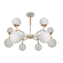 Люстра потолочная Brille в спальню Е27 60W WH (BR-01 603C/16)