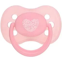 Силиконовая симметричная пустышка Canpol Babies Pastelove розовый 6-18 мес. (22/417)