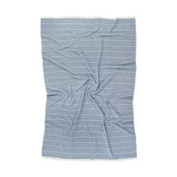 Плед-накидка Barine - Gleam denim синій 120x165