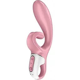 Смарт вібратор-кролик Satisfyer Hug Me Pink