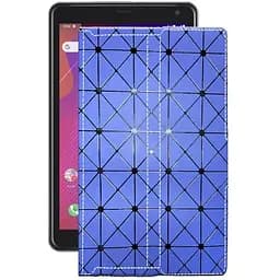 Чехол StatusCASE из экокожи для планшета Prestigio Q Pro Синий ромб