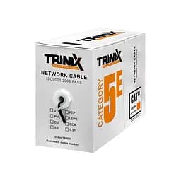 Кабель вита пара UTP CAT5E CU 0.5mm LSZH Indoor Trinix 305m (33-00036) - мініатюра 3