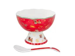 Набір креманок Lefard Christmas Delight з ложкою (985-212) - мініатюра 2