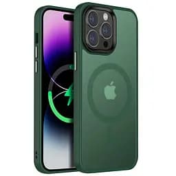 Чохол Ummi Colorful with MagSafe для Apple iPhone 13 Pro 6.1" Зелений/Dark Green