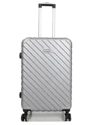Валіза середня M ABS-пластик Madisson Snowball 03403 68х44х27см 68+13л Срібна - мініатюра 2
