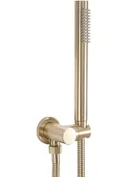 Душова система Rea Lungo brushed gold з термостатом + BOX прихованого монтажу REA-P8551, Золотий - мініатюра 4