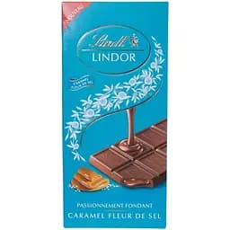 Шоколад Lindt Lindor с карамелью и солью 100 г
