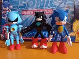 Набір іграшок фігурок Супер Сонік Sonic 4, 6 шт у коробці - мініатюра 3