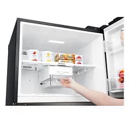 Холодильник із верхньою морозильною камерою LG GC-H502HBHZ чорний (GC-H502HBHZ) - мініатюра 5