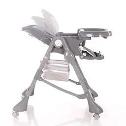 Дитячий регульований стільчик для годування немовлят Bellissimo Cool Grey Pu Leather Lorelli Світло-сірий - мініатюра 9