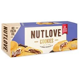 Печиво Allnutrition Nutlove Cookies Double Chocolate 130 г