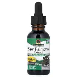 Екстракт со пальметто Nature's Answer Saw Palmetto Extract без спирту 2000 мг 30 мл