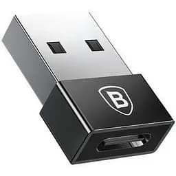 Переходник адаптер Baseus USB папа - Type-C мама Exquisite (CATJQ-A01)