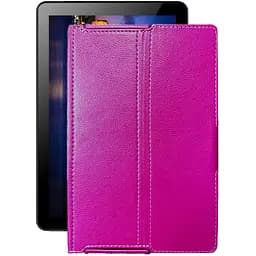 Чохол StatusCASE з екошкіри для планшету iGET Smart W102 Рожевий