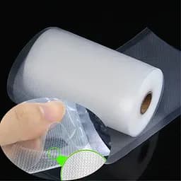 Пакети для вакууматора рифлені в рулоні 20x500 см гофровані для вакуумного упаковника