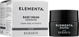 Живильний крем для обличчя Bioearth Elementa Base Cream Nutri 50 мл - мініатюра 2