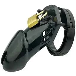 Пояс вірності чоловічий пластиковий CB-6000 із замком Чорний