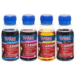 Чернила WWM CANON UNIVERSAL CARMEN В/C/M/Y SET (CARMEN.SET-2/ CARMEN/SET.4-2)