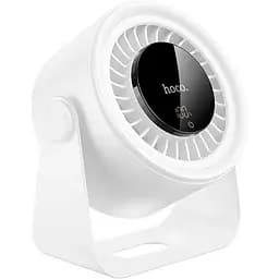 Вентилятор портативний Hoco HX66 desktop circulating fan white