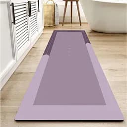 Діатомітовий килимок Aquarius Home для ванної та кухні Суперпоглинаючий 50х120 см Кава