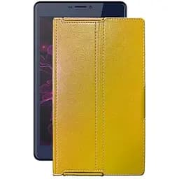 Чохол StatusCASE з екошкіри для планшету Nomi Corsa 4 Pro C070044 Жовтий