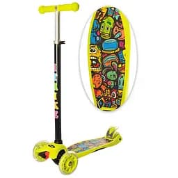 Самокат дитячий MAXI iTrike JR 3-055-GR1 триколісний