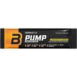 Передтренік BiotechUSA Pump Caffeine free Ice tea-lemon 11 г