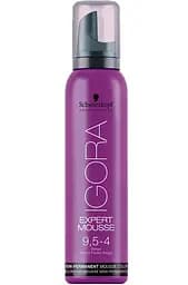 Мус-фарба для волосся Schwarzkopf Professional Igora Expert Mousse, відтінок 9,5-4, 100 мл (1917514) - мініатюра 2