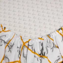 Простирадло на резинці Moon&Star Modern Marble Бязь Gold Люкс70х190х20см - мініатюра 2