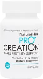 Вітаміни та мінерали Natures Plus ProCreation Male Fertility Support, 60 капсул