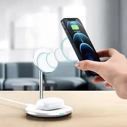 БЗП WIWU Wi-W019 2 in 1 15W White - мініатюра 3