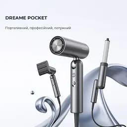 Фен Dreame Pocket AHD51 сірий - мініатюра 2