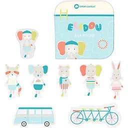 Набір іграшок для купання Bebe Confort Elidou Elephant 8 шт. - мініатюра 2