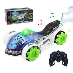 Машина-монстр на радиоуправлении, аккумулятор, дрифт, музыка, свет, дым, 31x15x17.5 см, 2288-21