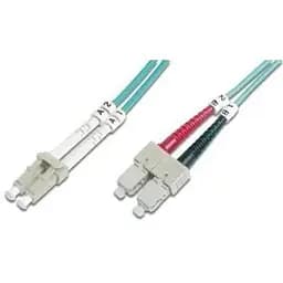 Оптичний патчкорд Digitus LC/UPC-SC/UPC,50/125,OM3,duplex,2m (DK-2532-02/3)