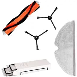 Набір RoboRock фільтри + ганчірочка + щітки 2BlackPile для робота-пилососа Xiaomi RoboRock S6 / S6 Max V / S6 Pure / S50 / S55 / S5 Max / E5 / E4 / Sweep One Vacuum Cleaner (FT99779)